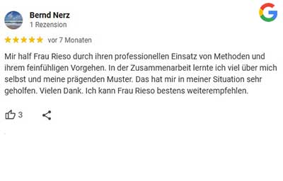Privates Einzelcoaching Kundenerfahrung zu Kerstin Rieso Beratungscoach aus Böblingen